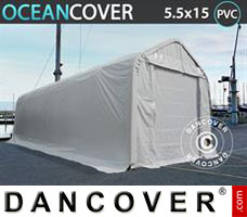 Garagetält Oceancover 5,5x15x4,1x5,3m, PVC